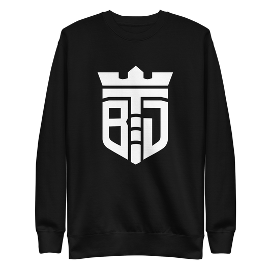 Athlete 1 Vintage Sweatshirt Black