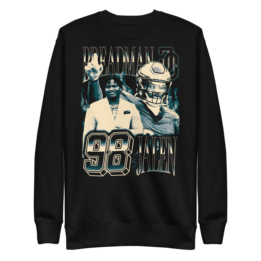 Jalen Carter Vintage Sweatshirt Black