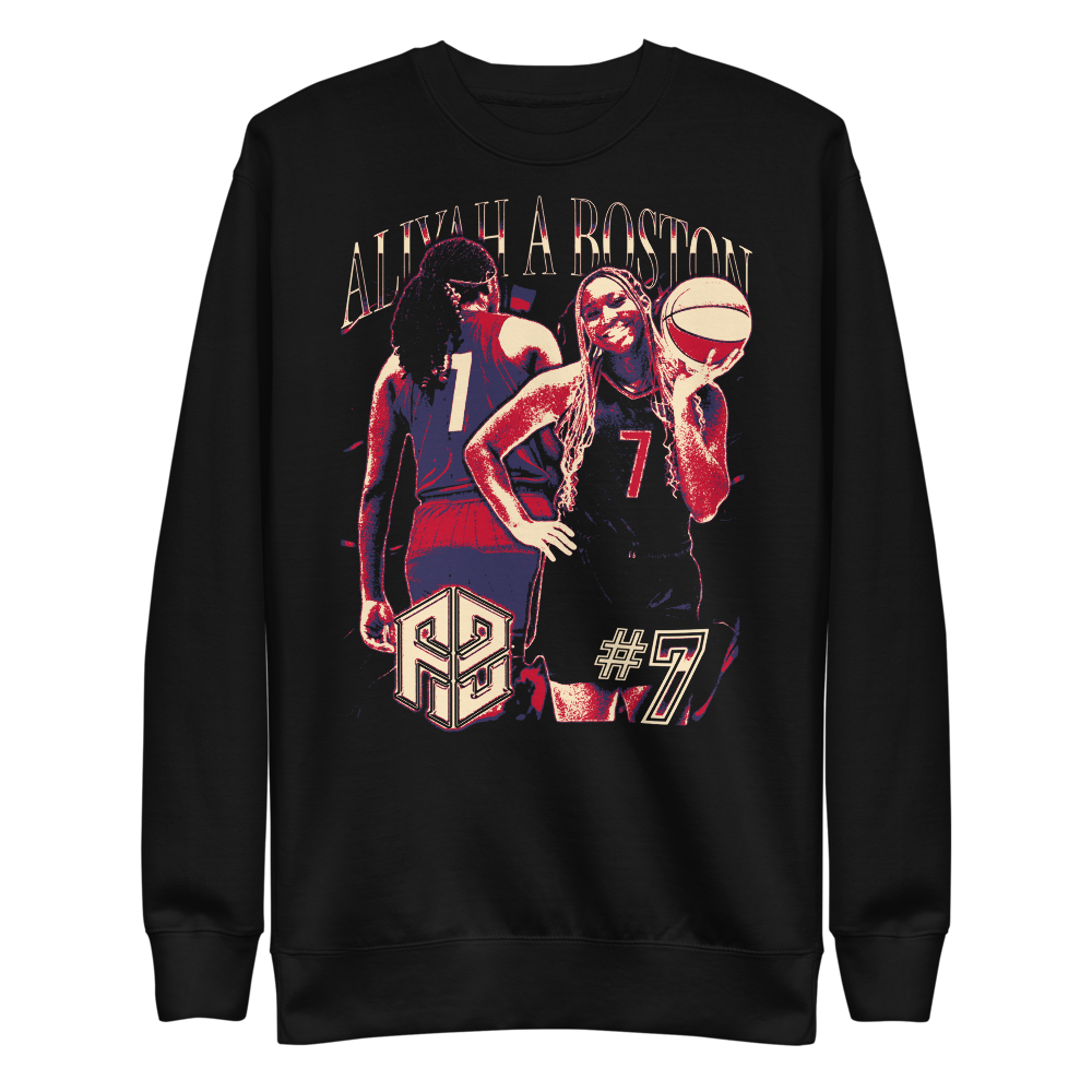 Aliyah Boston Vintage Sweatshirt Black