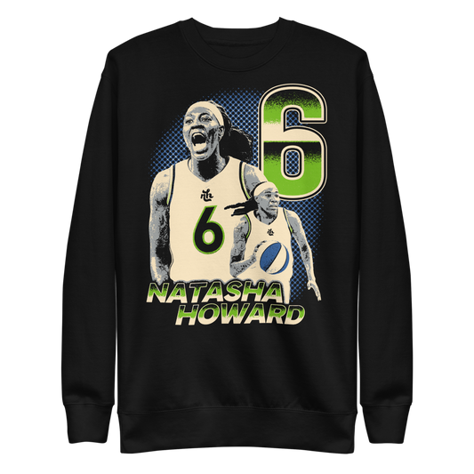 Natasha Howard Vintage Sweatshirt Black