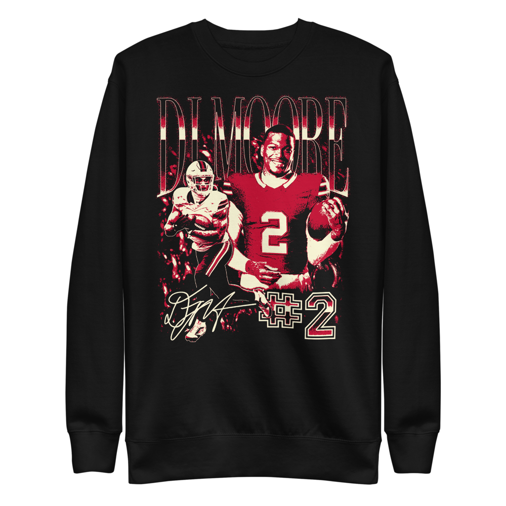 test athlete 10 Vintage Sweatshirt Black