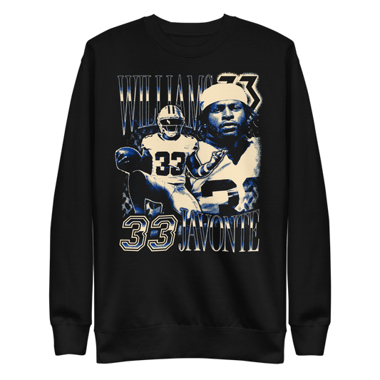 Javonte Williams Vintage Sweatshirt Black