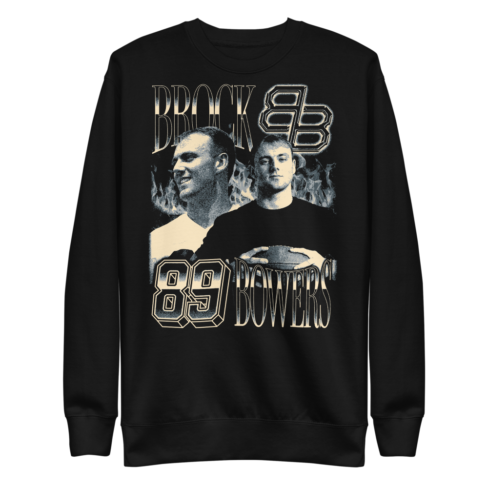 Brock Bowers Vintage Sweatshirt Black