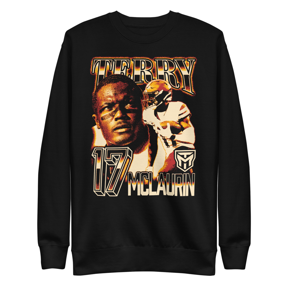 Terry McLaurin Vintage Sweatshirt Black