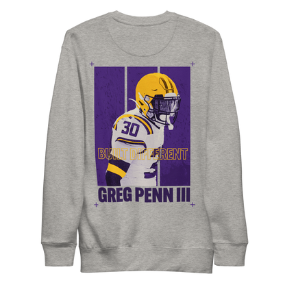 Greg Penn III "Built Different" Sweatshirt