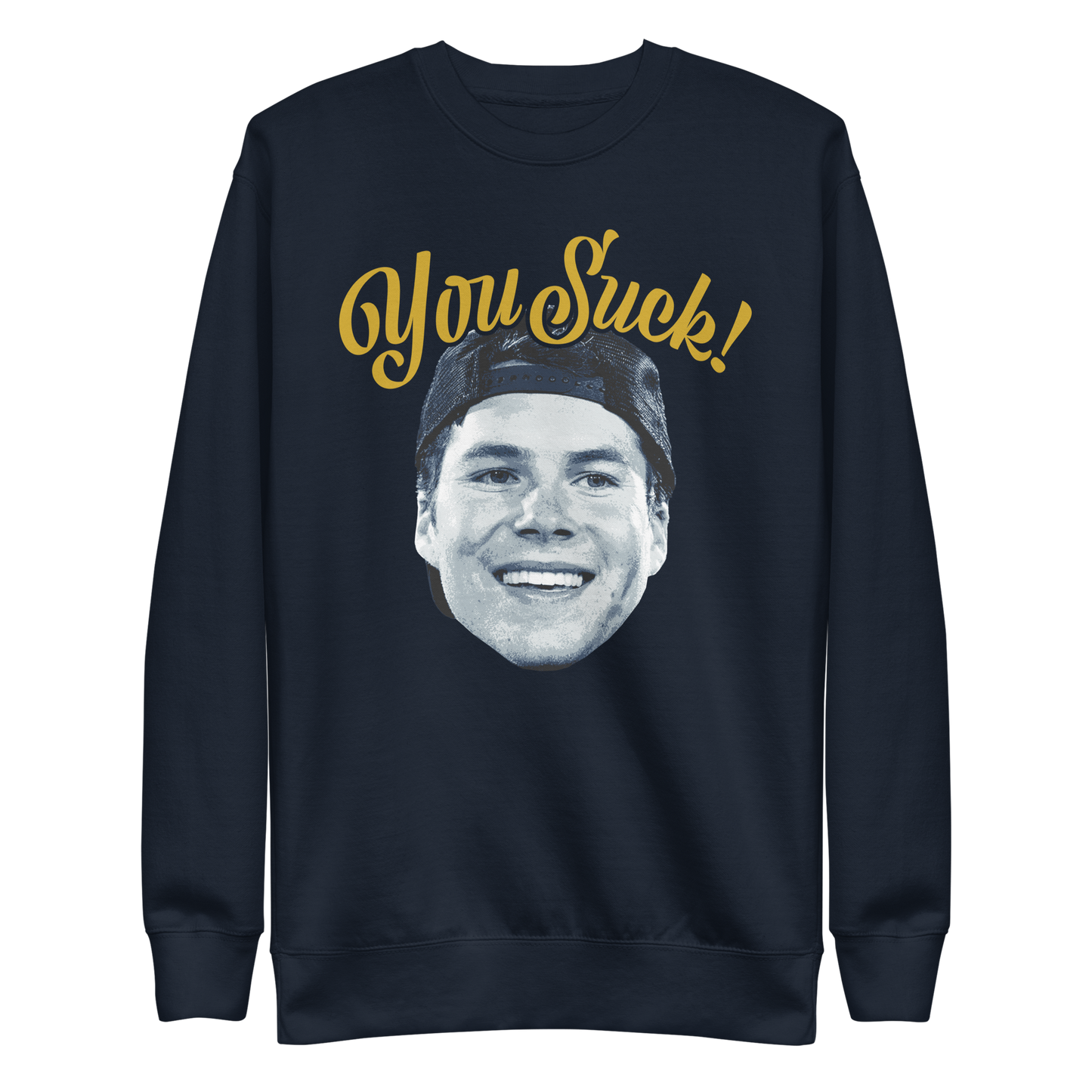 Riley Leonard "You Suck" Sweatshirt