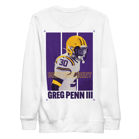 Greg Penn III "Built Different" Sweatshirt