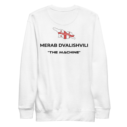 Merab Dvalishvili "Logo" Sweatshirt White