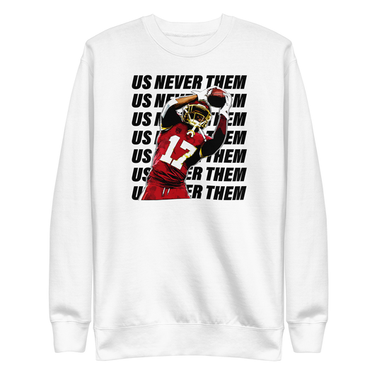 Terry McLaurin "Us Never Them Catch" Sweatshirt