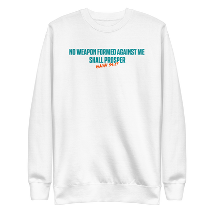 Lester Cotton "Isaiah 54.17" Sweatshirt