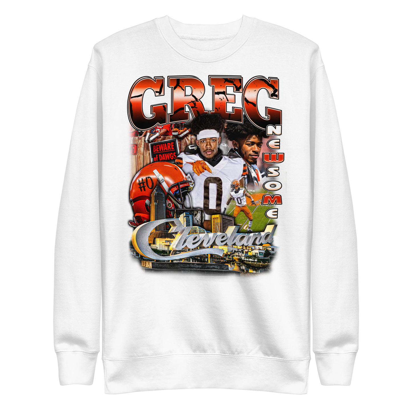 Greg Newsome II "Collage" Sweatshirt