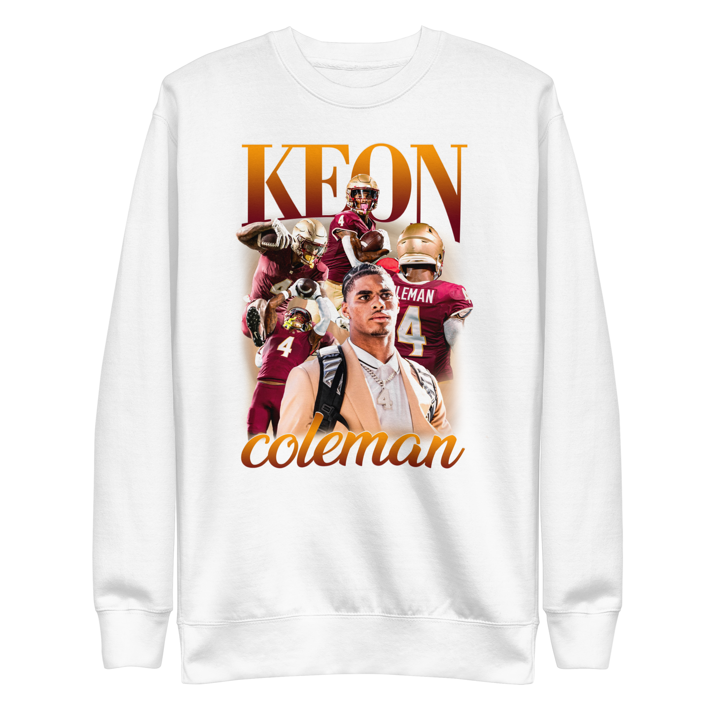 Keon Coleman "Collage" Sweatshirt*