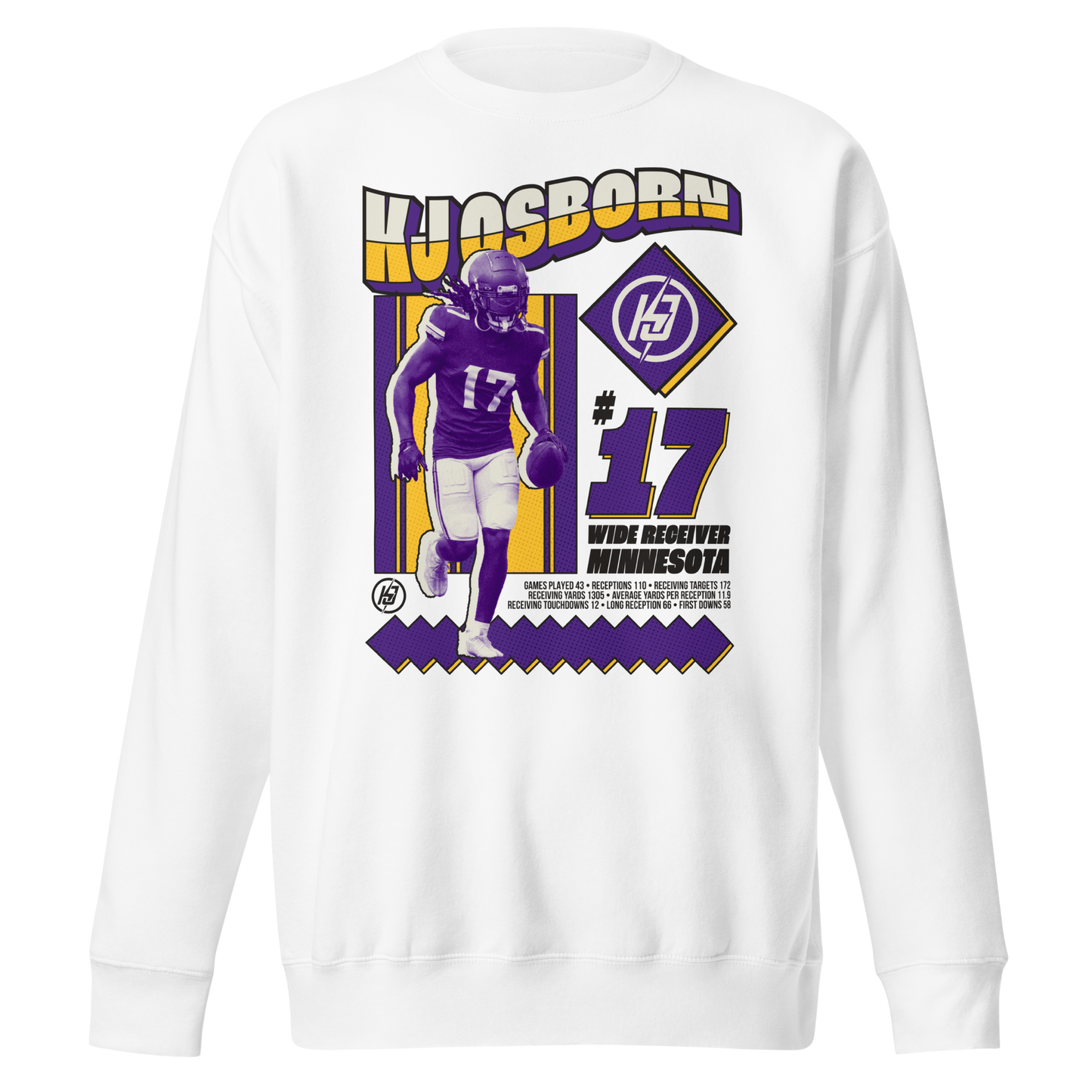 K.J. Osborn "Retro" Sweatshirt