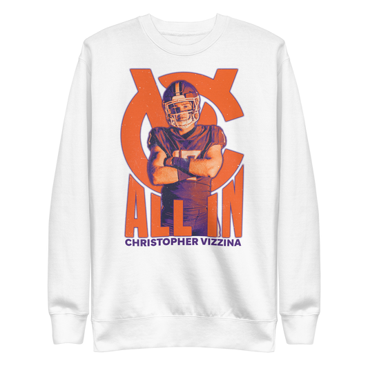 Christopher Vizzina  "All In" Sweatshirt