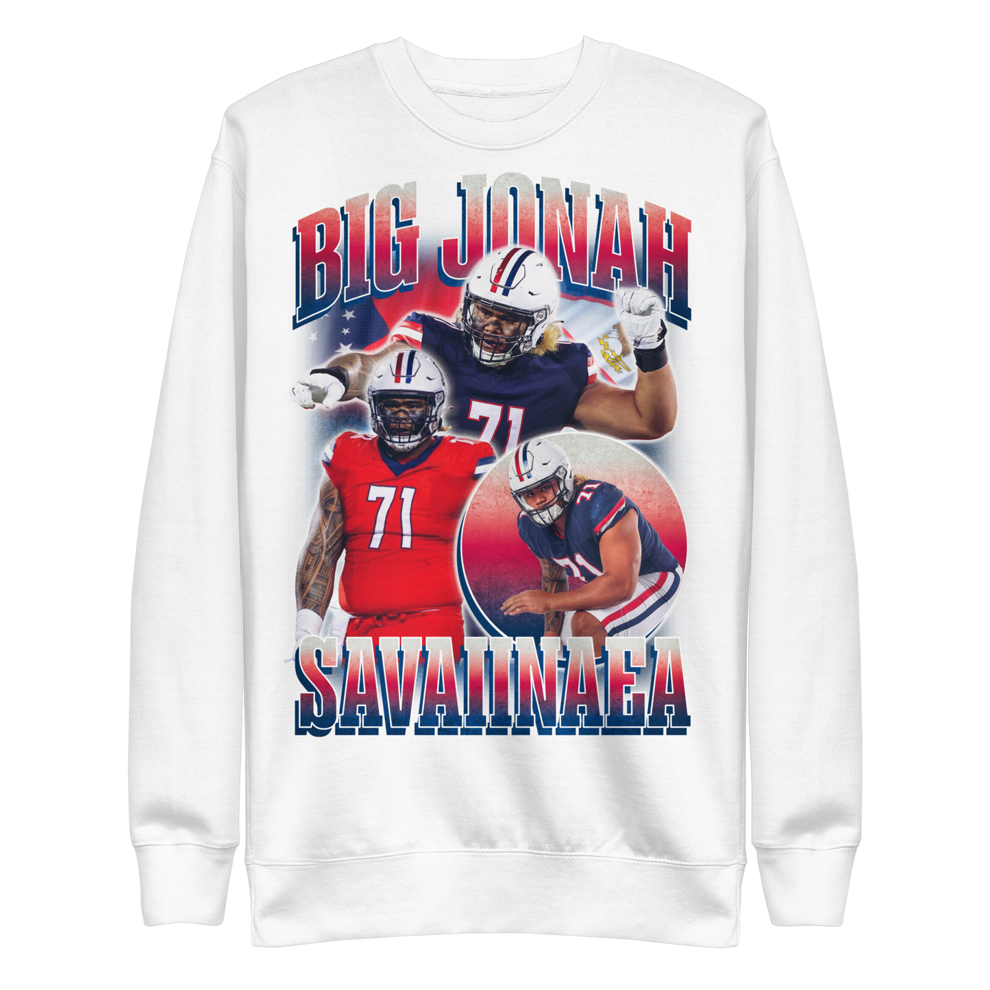 Jonah Savaiinaea "Collage" Sweatshirt