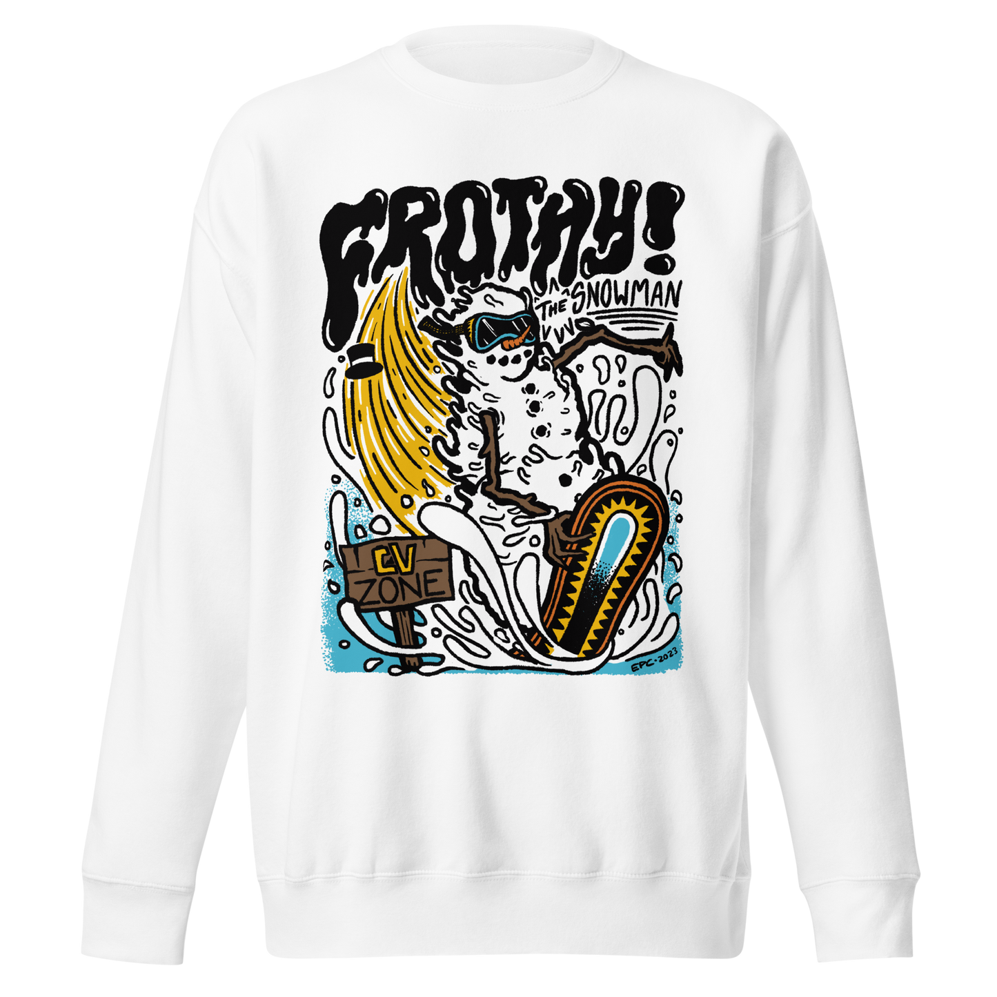 Casey Willax "Frothy the Snowman" Crewneck