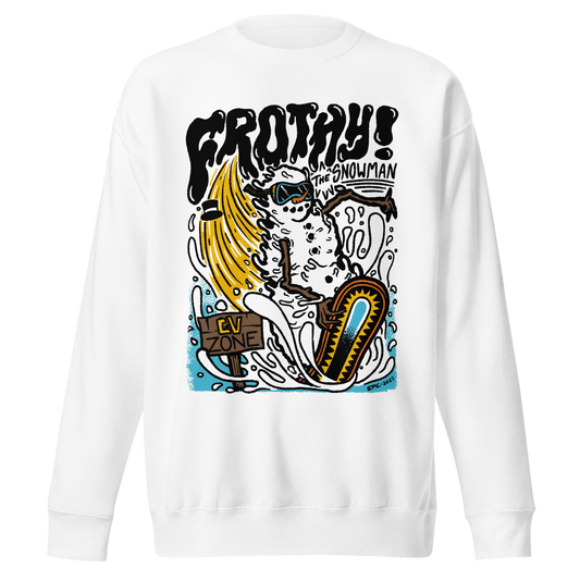 Casey Willax "Frothy the Snowman" Crewneck