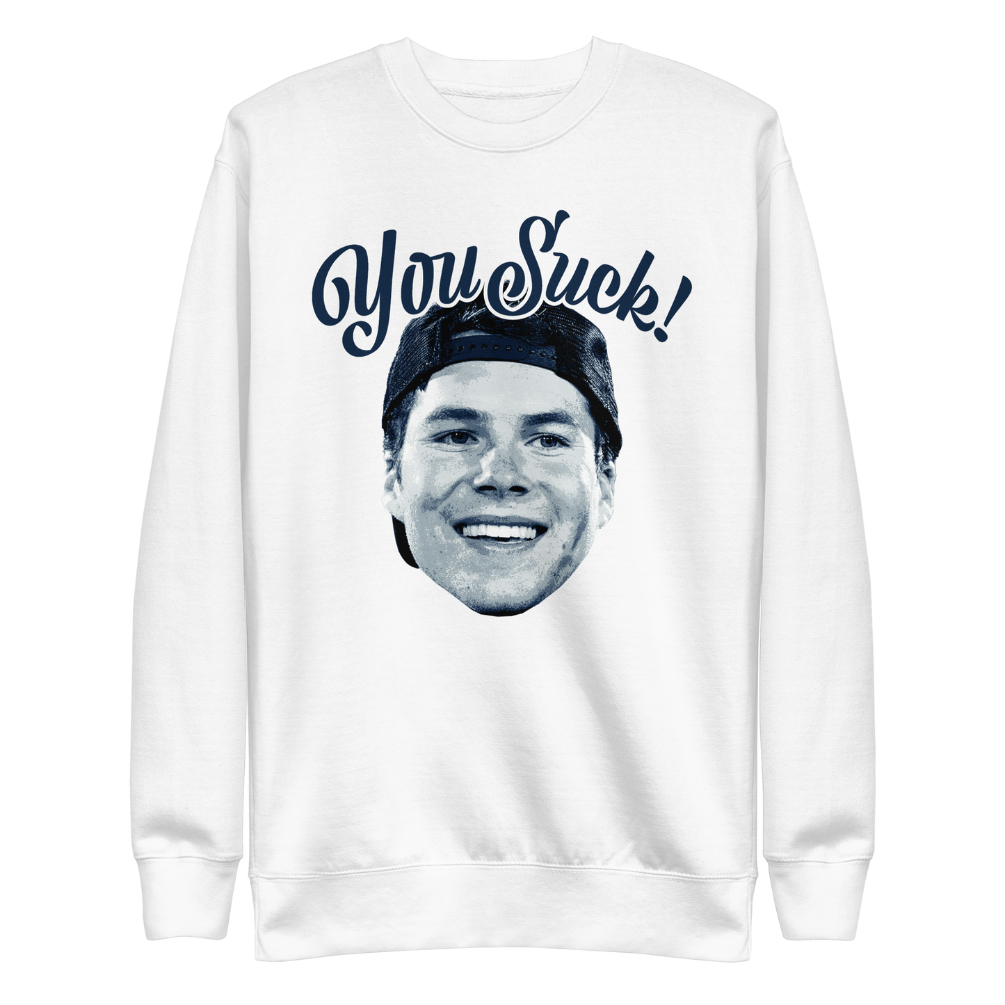 Riley Leonard "You Suck" Sweatshirt