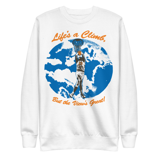 Mitchell Robinson "Life's a Climb" Sweatshirt