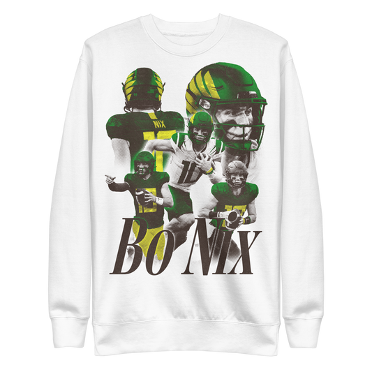 Bo Nix "Collage" Sweatshirt