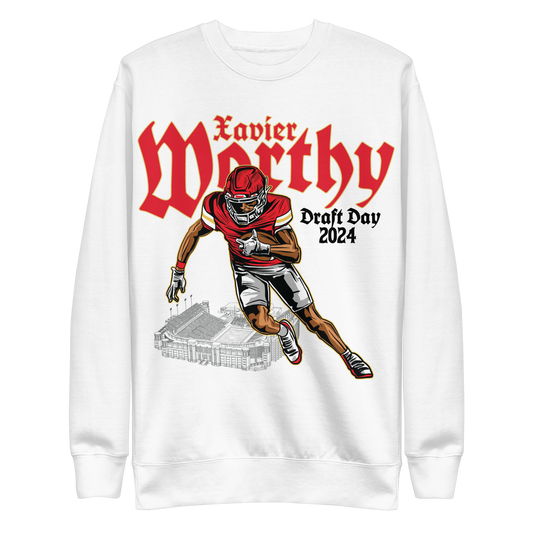 Xavier Worthy “Draft Day” Sweatshirt