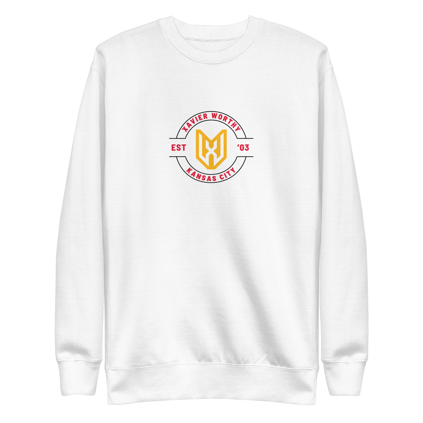 Xavier Worthy “Logo Badge” Sweatshirt