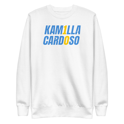 Kamilla Cardoso "Logo Lockup" Sweatshirt