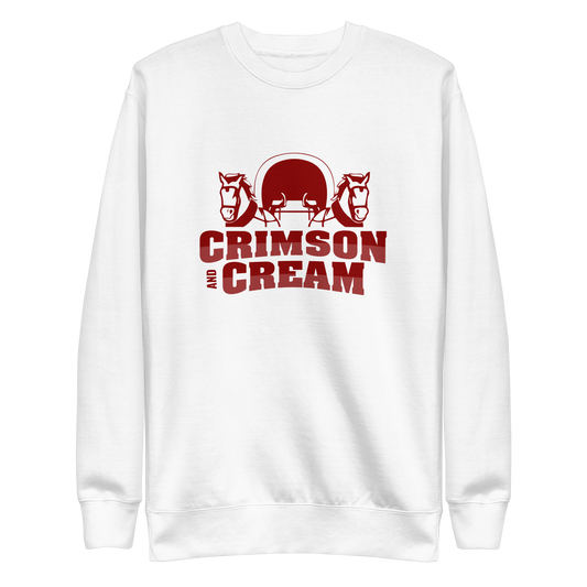 Crimson & Cream "Logo" Sweatshirt