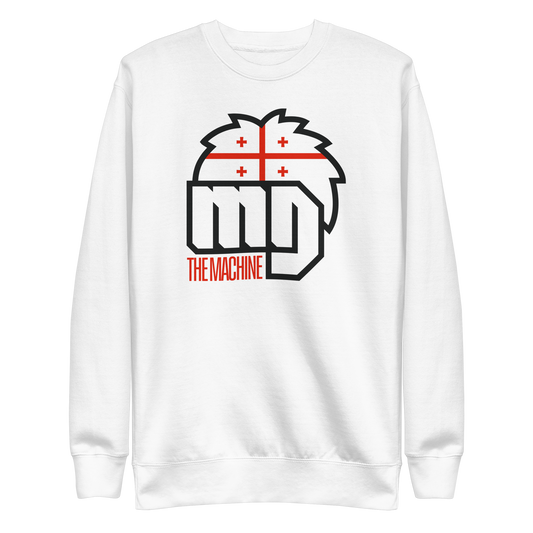 Merab Dvalishvili "Logo" Sweatshirt White