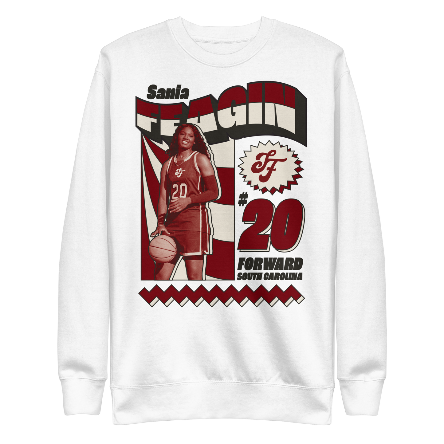 Sania Feagin "Retro" Sweatshirt