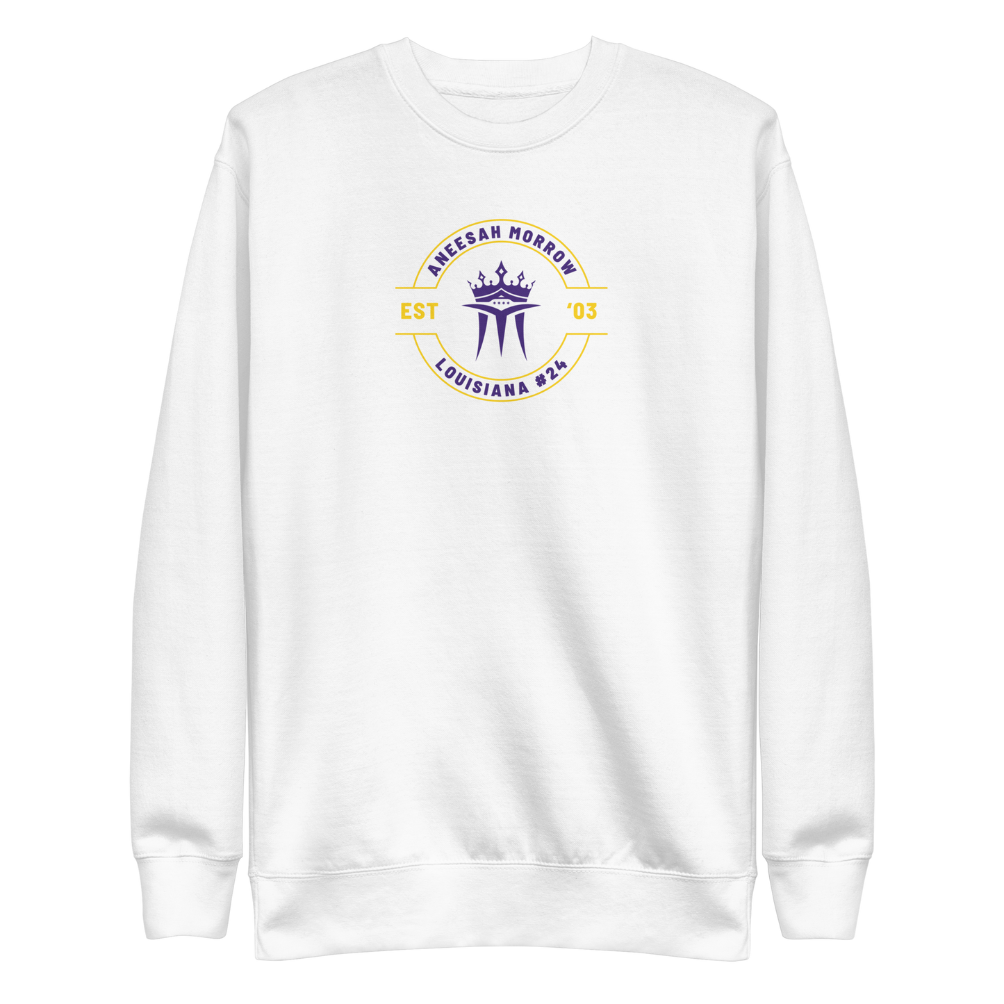 Aneesah Morrow "Logo Badge" Sweatshirt