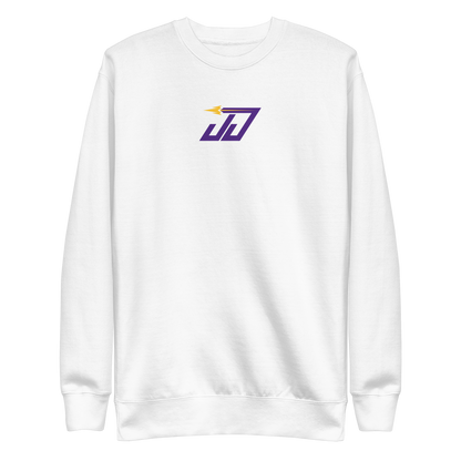 Justin Jefferson "Longest Touchdown" Sweatshirt White
