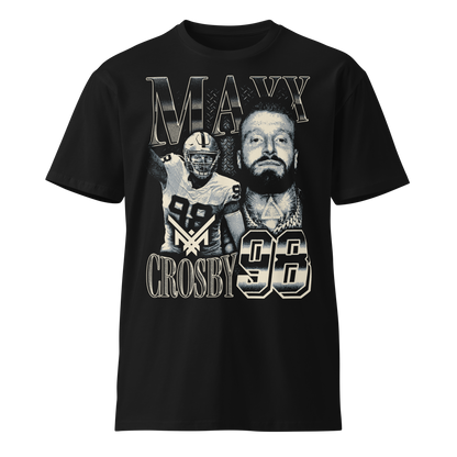 Maxx Crosby "Vintage" Unisex T-shirt Black