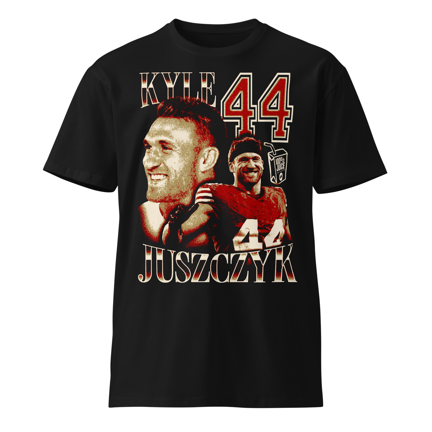 Kyle Juszczyk "Vintage" Unisex T-shirt Black