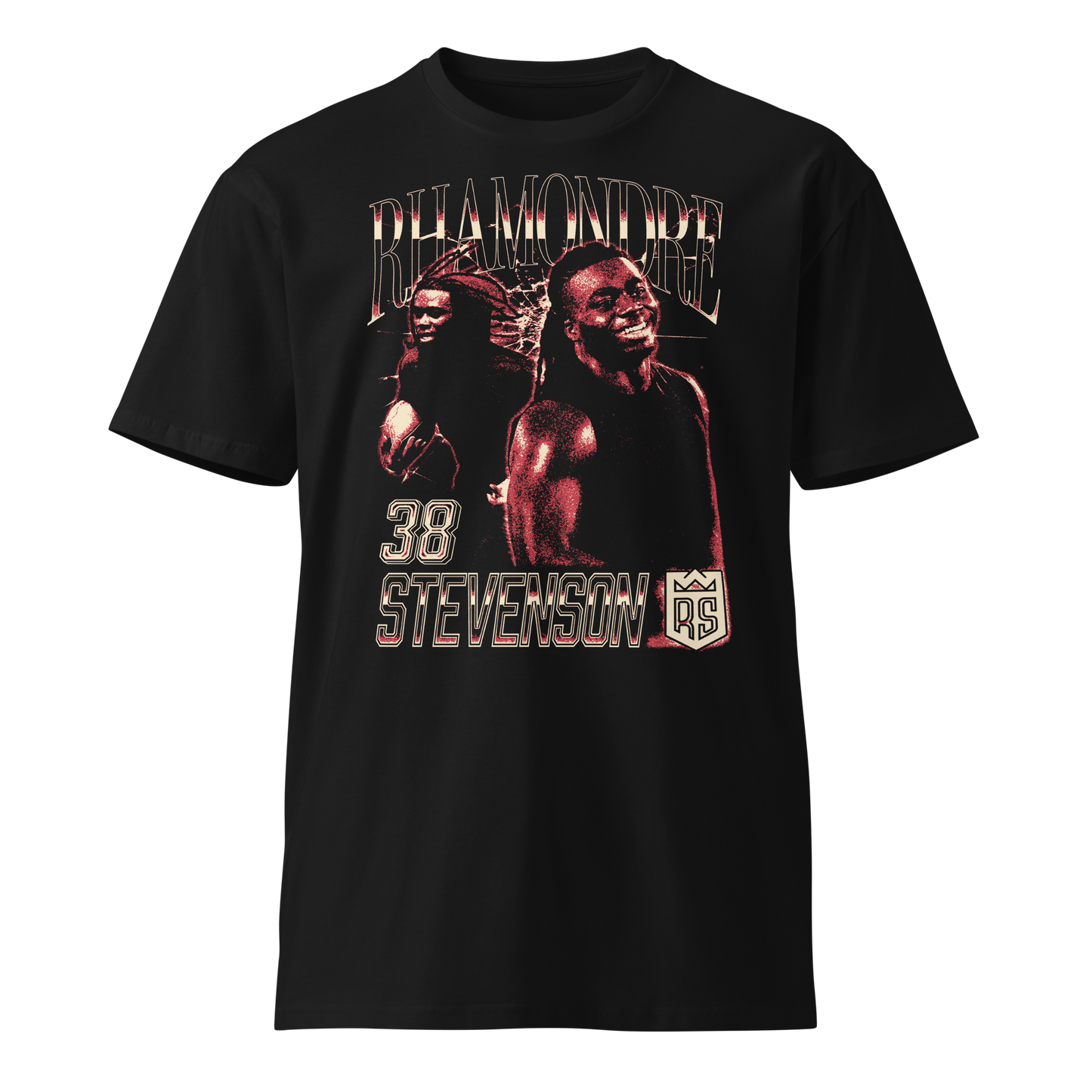 Rhamondre Stevenson “Vintage” Unisex T-shirt Faded Black