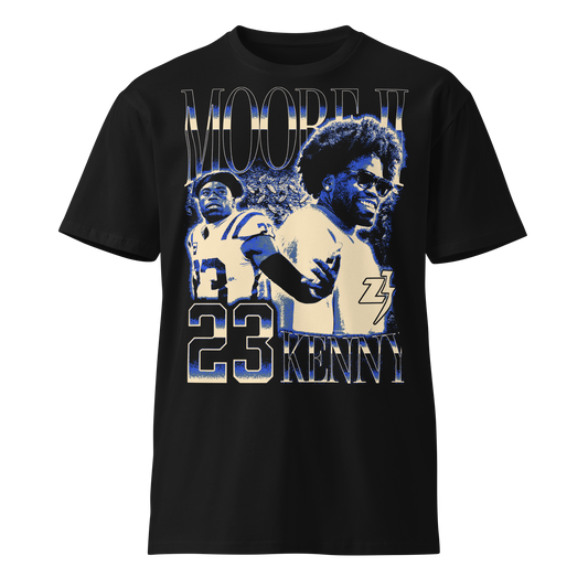 Kenny Moore II "Vintage" Unisex T-shirt Black