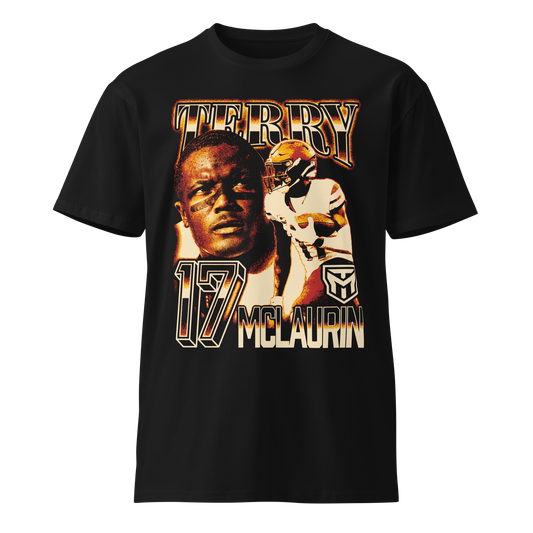 Terry McLaurin "Vintage" Unisex T-shirt Black