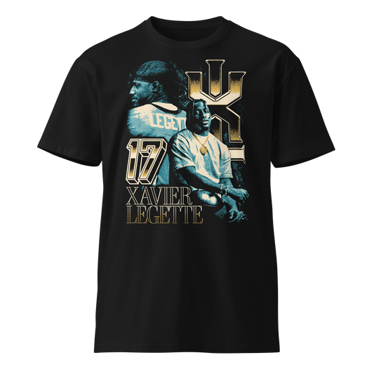 Xavier Legette "Vintage" Unisex T-shirt Black