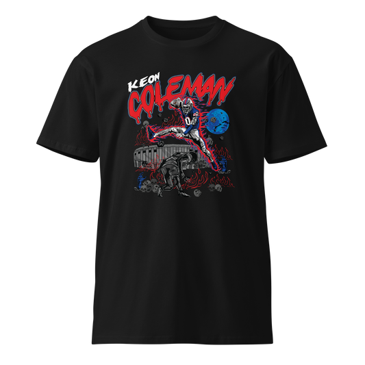 Keon Coleman "The Hurdle" T-Shirt