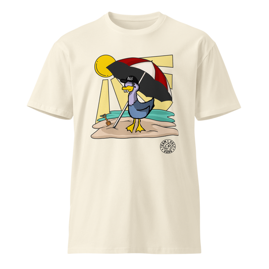 Team Ugly Gang “Beach Duck” Unisex T-shirt Beige