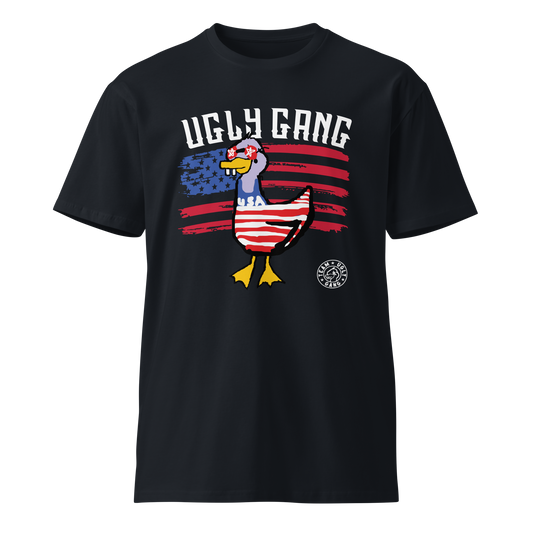 Team Ugly Gang “USA Duck” Unisex T-shirt Navy