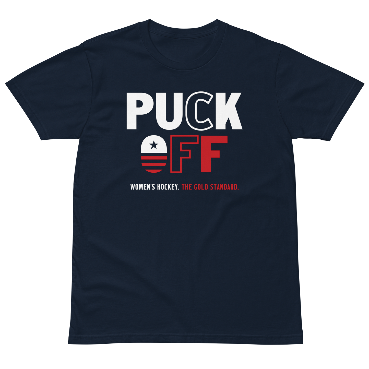 Storied Sports "Puck Off" USA Edition T-shirt
