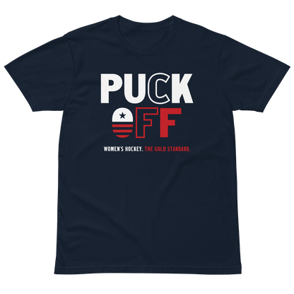Storied Sports "Puck Off" USA Edition T-shirt