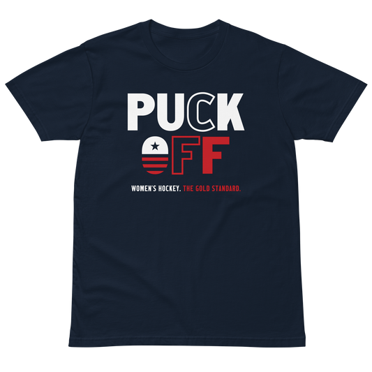 Storied Sports "Puck Off" USA Edition T-shirt