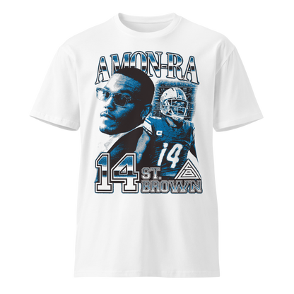 Amon-Ra St. Brown "Vintage" Unisex T-shirt White