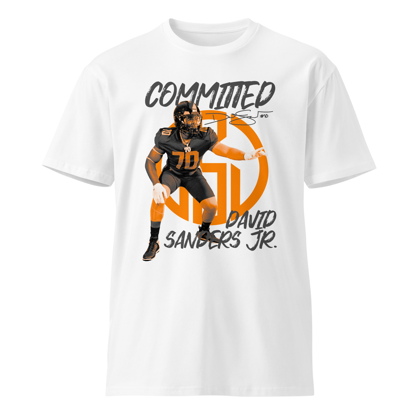 David Sanders Jr. "Committed" T-Shirt