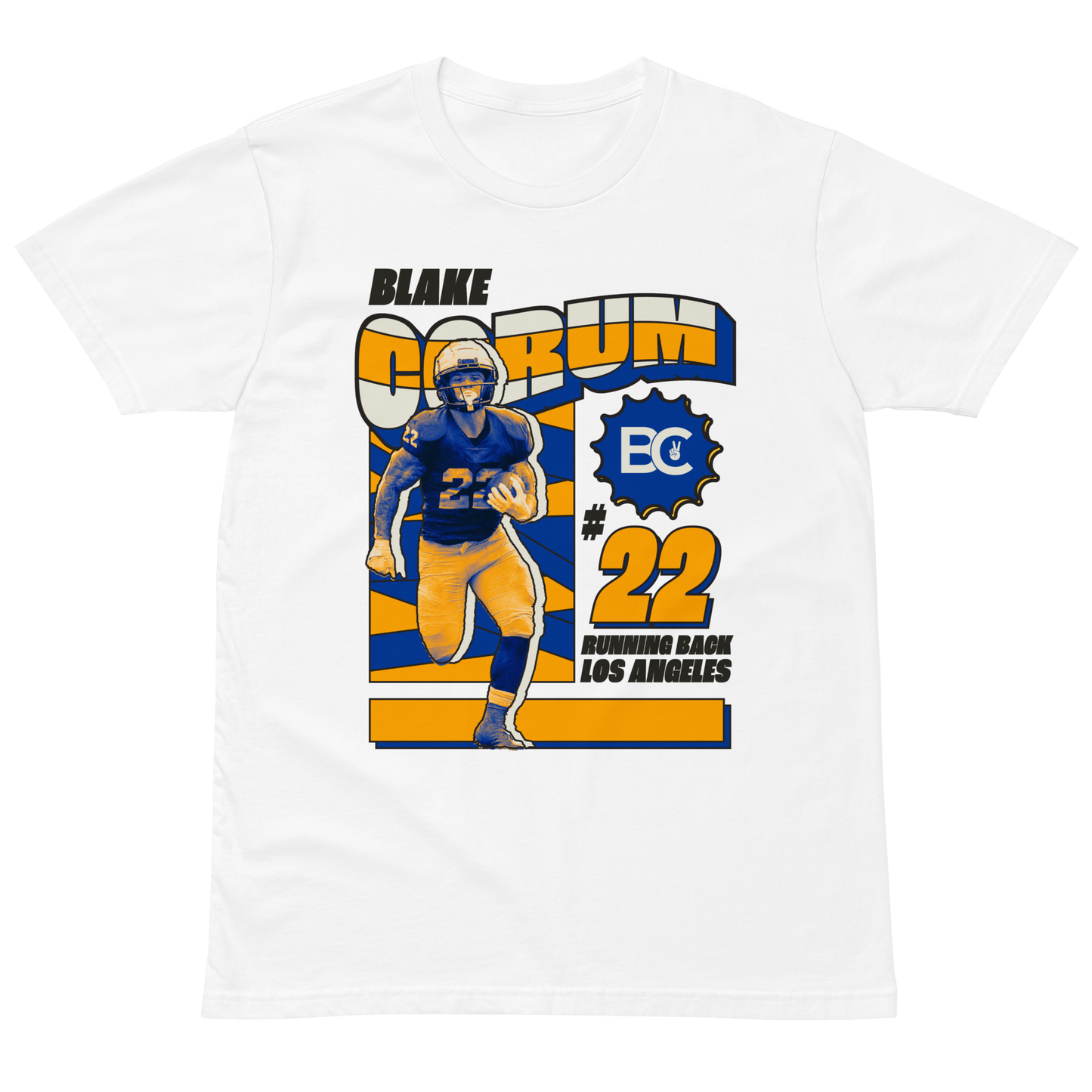 Blake Corum "Retro" T-Shirt