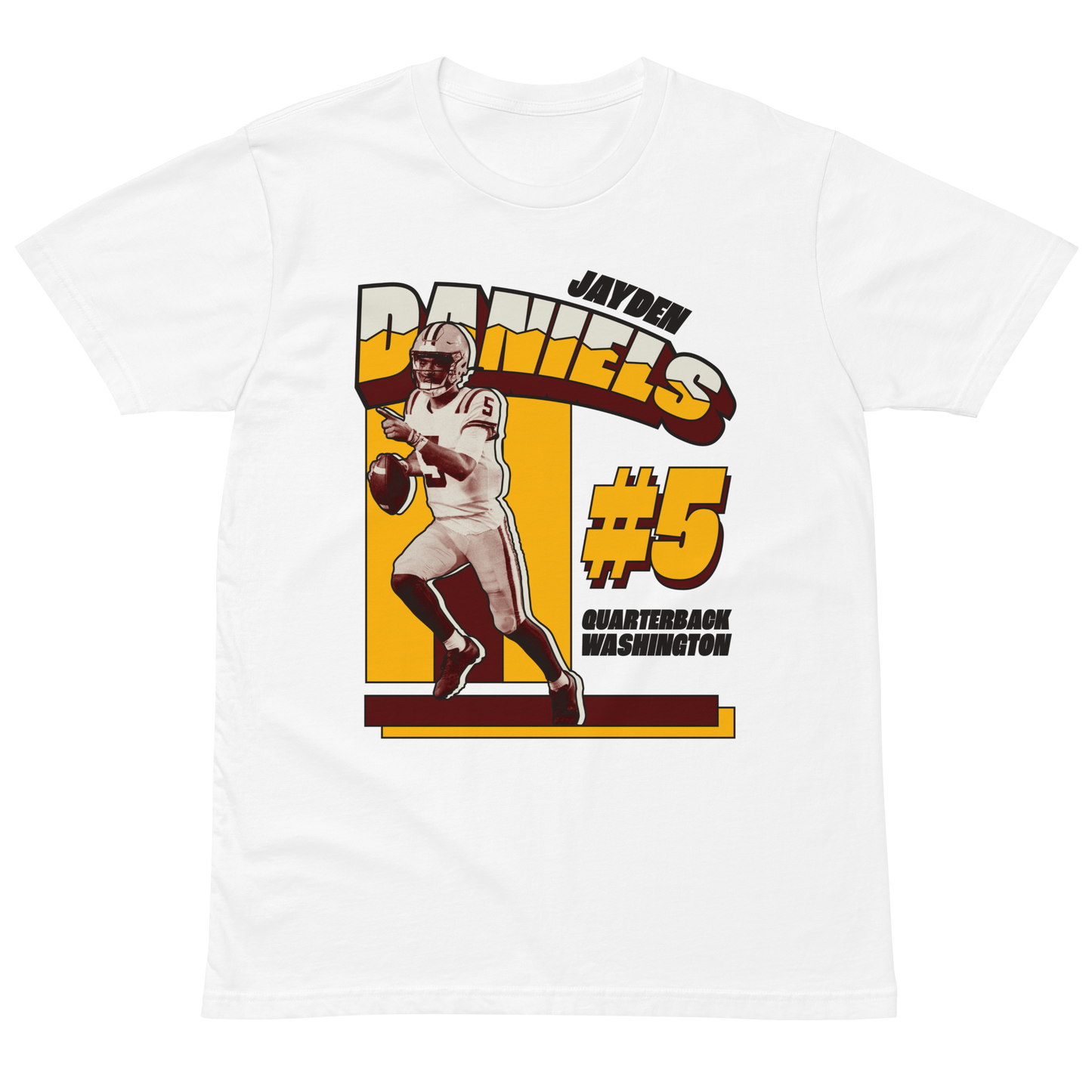 Jayden Daniels "Retro" T-Shirt