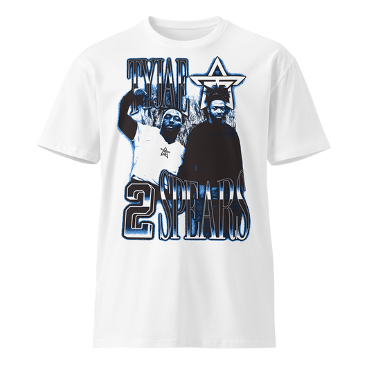 Tyjae Spears "Vintage" Unisex T-shirt White