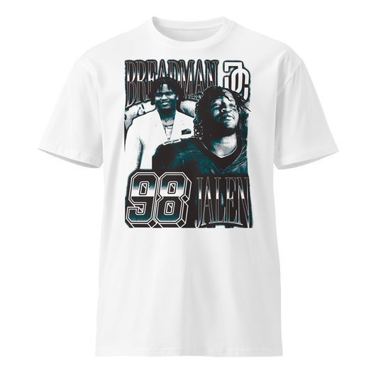Jalen Carter "Vintage" Unisex T-shirt White